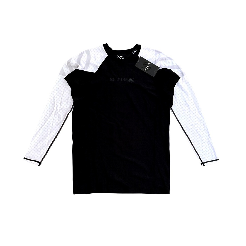 Sanabul Compression Rash Guard MMA BJJ No Gi Grappling Training Top Mens M NWT